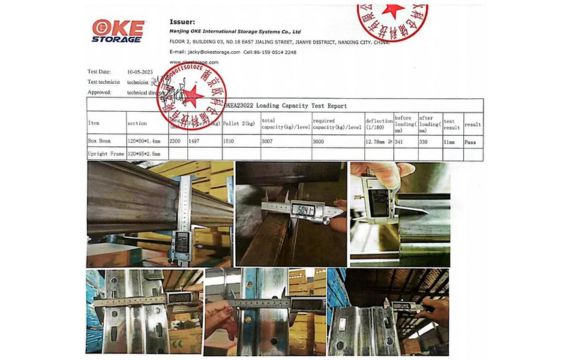 Outdoor Storage Rack Load Capacity Test Report1