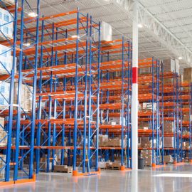 Outdoor Storage Rack Related Production of Single Deep Pallet Racking